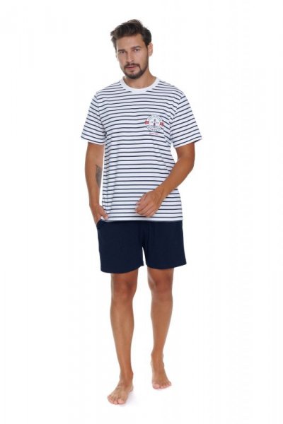 Piżama PMB 5351 Marine plus - doctornap