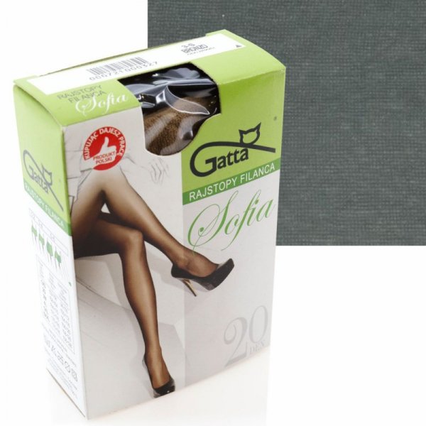 Rajstopy Sofia grigio plus - Gatta