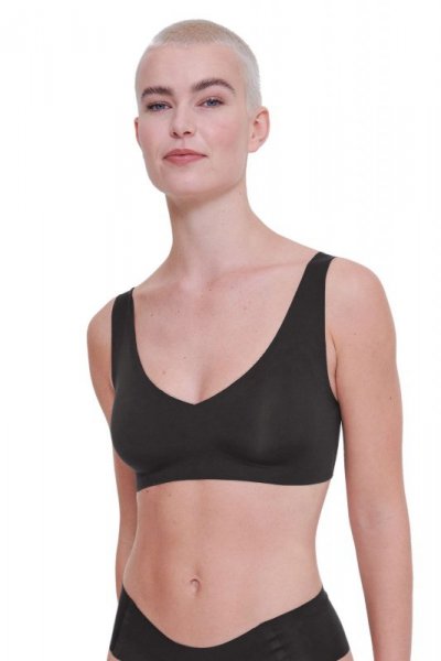 Biustonosz Bralette Zero Feel 2.0 czarny - Sloggi