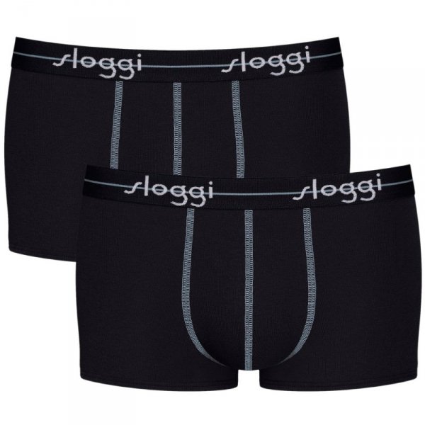 Bokserki Start Hipster 2-pak czarne - Sloggi