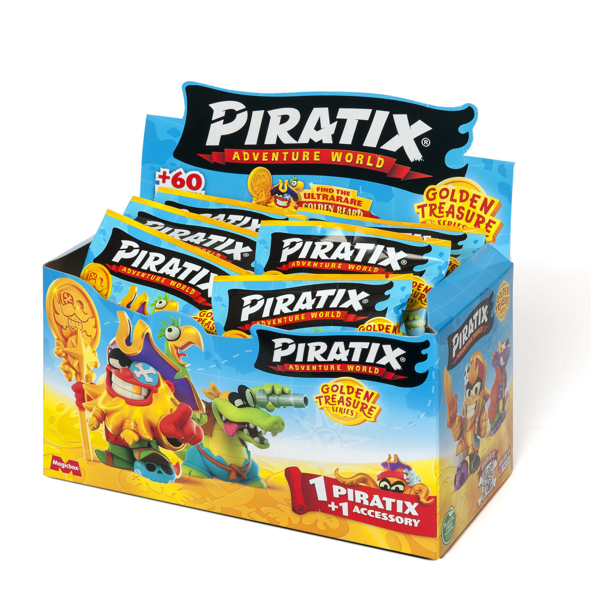 PIRATIX GOLDEN TREASURE - Display 24 One Pack (V.0)