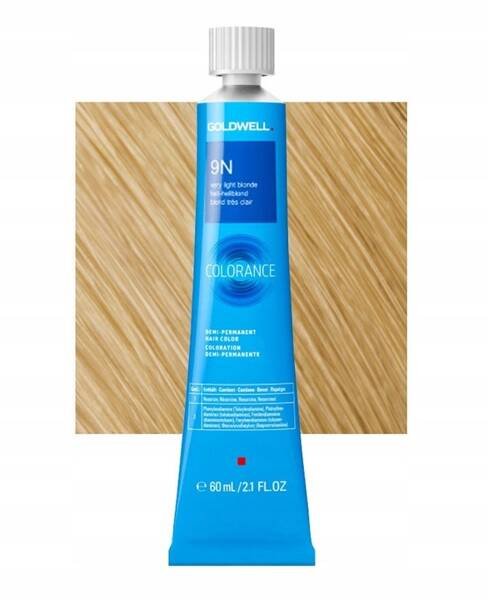 Goldwell Colorance farba do włosów 60ml 9-N 22 - Jasny Naturalny Blond