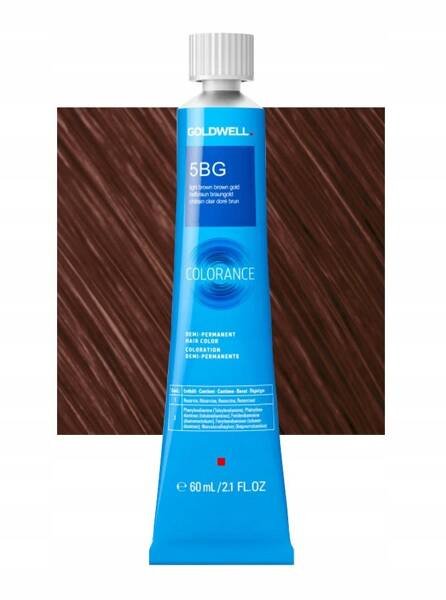 Goldwell Colorance farba do włosów 60ml 5-BG 22 - Beżowy Ciemny Brąz
