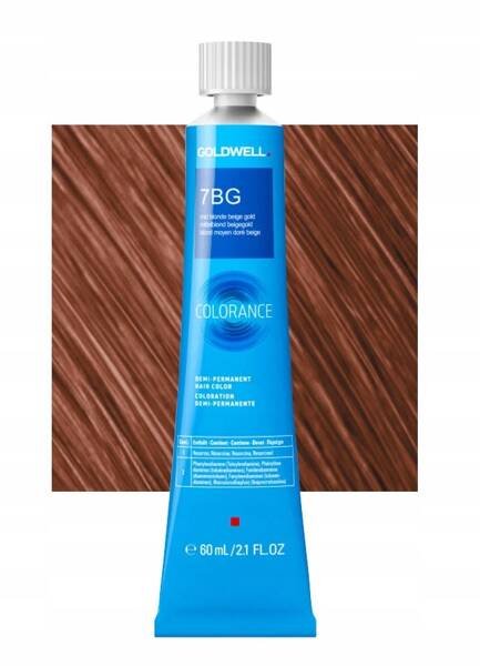 Goldwell Colorance farba do włosów 60ml 7-BG 22 - Beżowy Blond