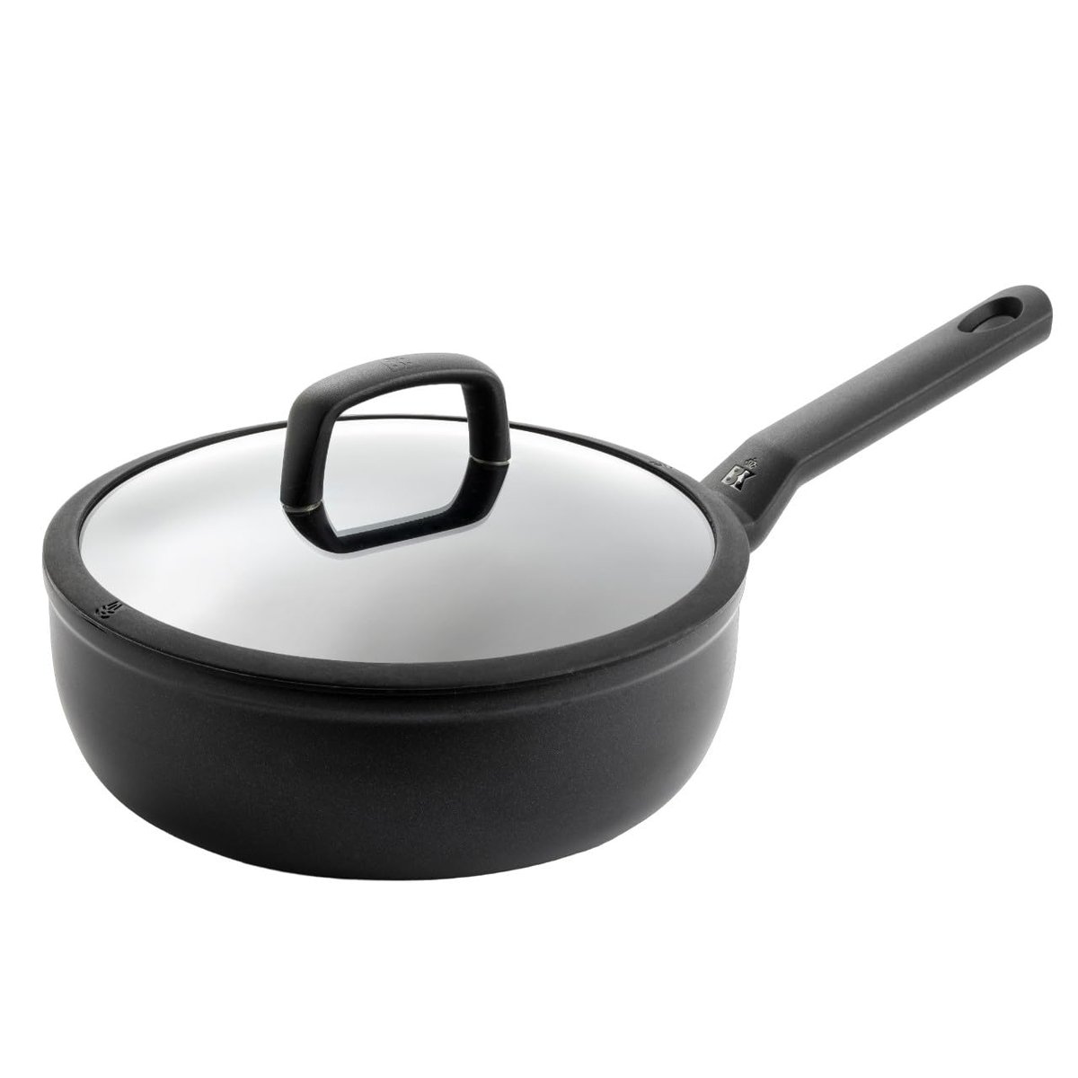 Bk Easy Induction Ceramic - Ceramiczna Patelnia 24 Cm/34 L Z Pokrywką - Pfas-Free, Indukcja, Odporna Na Piekarnik Do 160°C