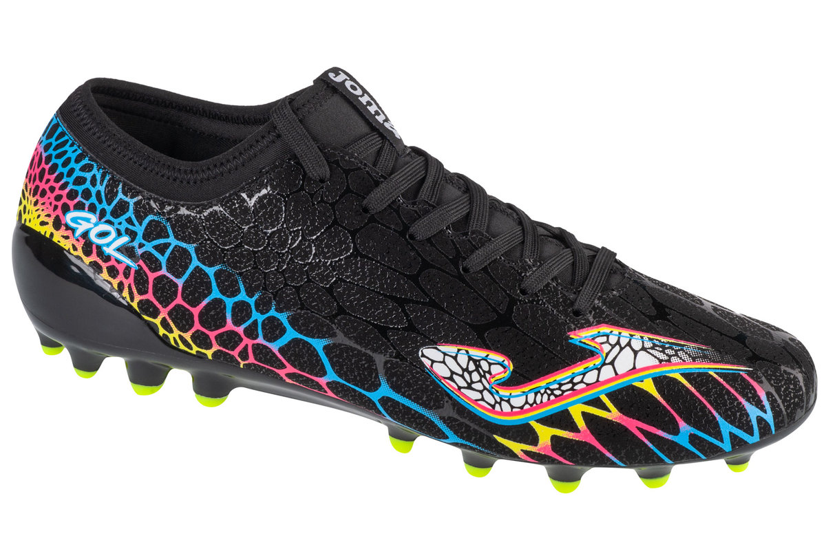 Joma Gol 2401 AG GOLW2401AG, Męskie, buty piłkarskie - korki, Czarne