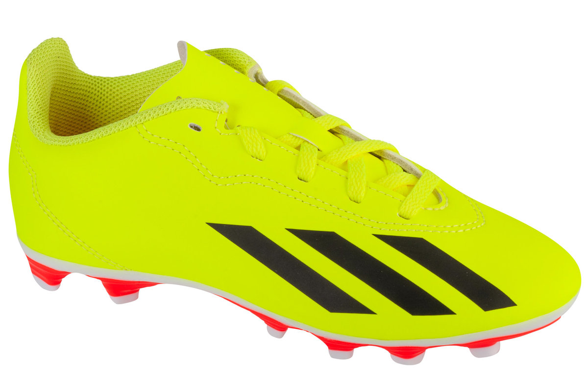 adidas X Crazyfast Club FXG IF0717, dla chłopca, buty piłkarskie - korki, Żółty