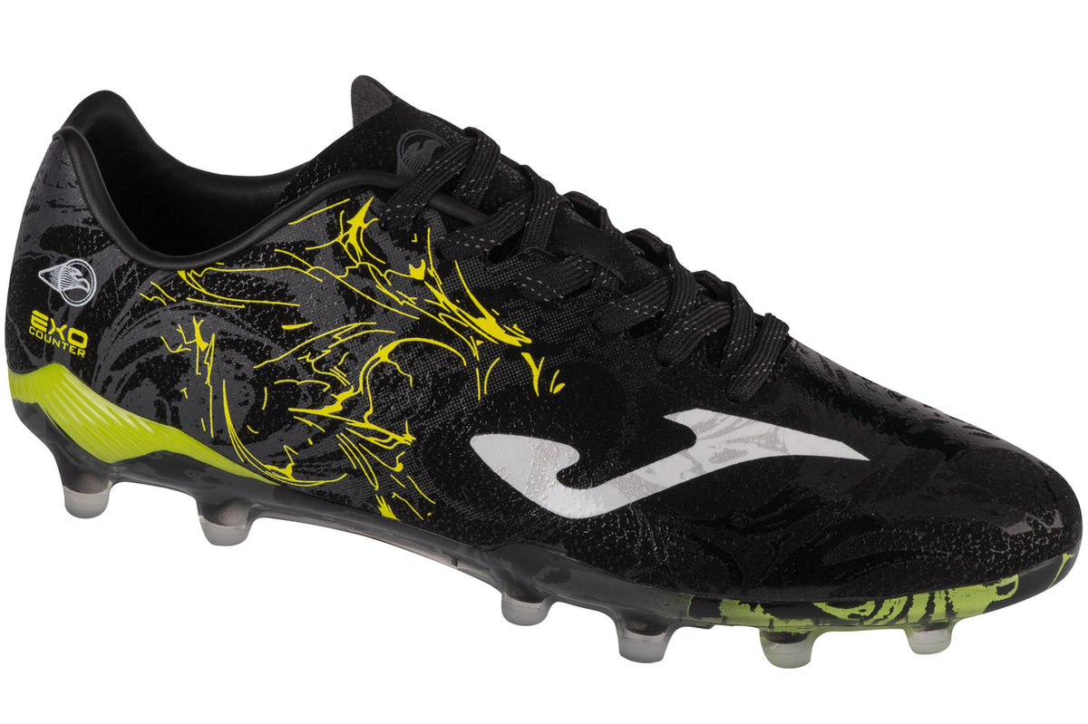 Joma Super Copa 2401 FG SUPW2401FG, Męskie, buty piłkarskie - korki, Czarne