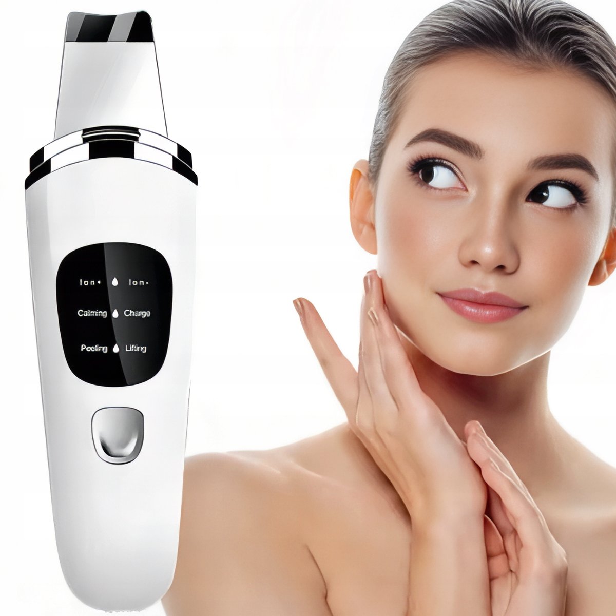 Peeling Kawitacyjny Bezprzewodowy Urządzenie Do Twarzy Ultradźwiękowy 5w1