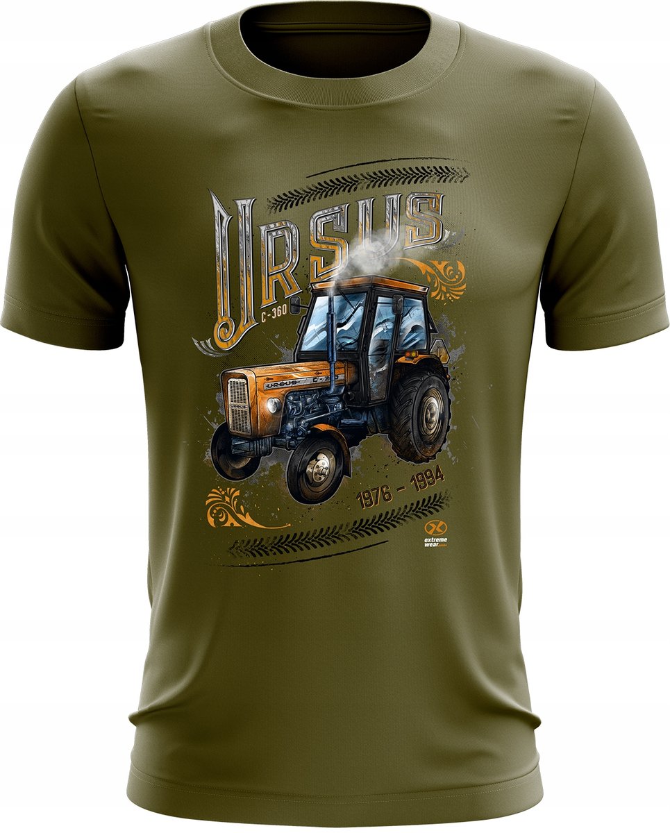 URSUS C-360 koszulka z traktorem t-shirt r. L