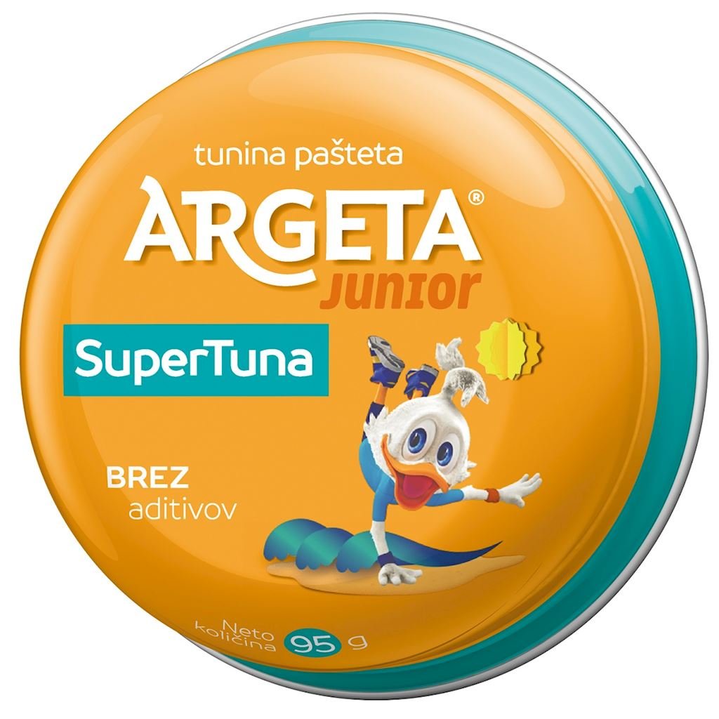 Argeta Pasta z tuńczyka junior bezglutenowa 95 g