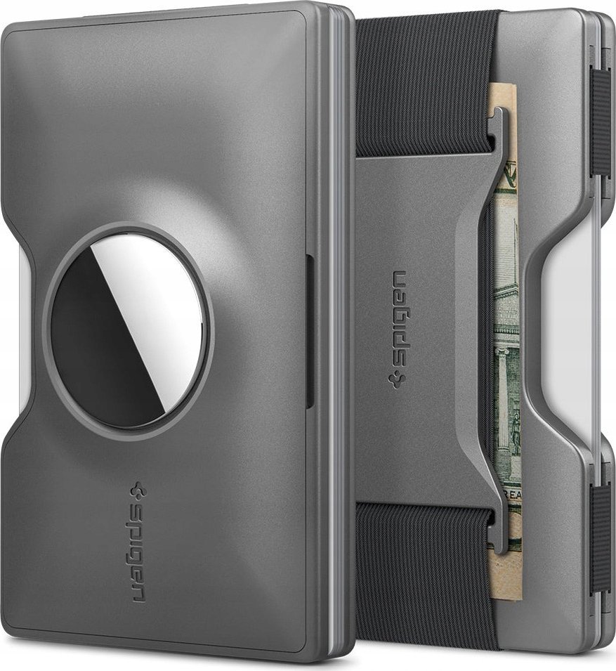 Spigen Spigen Wallet S Card Holder, gunmetal - AirTag