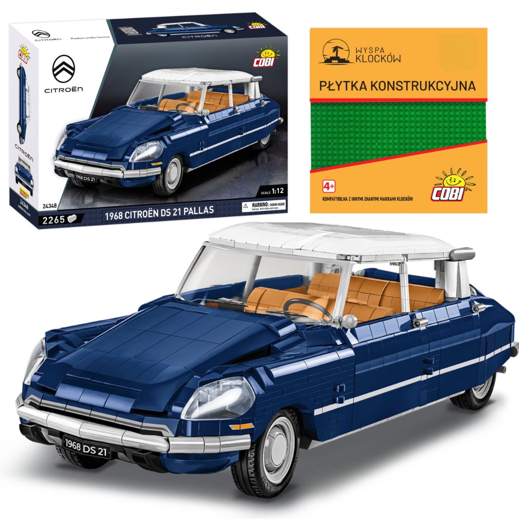 Cobi 24348 SAMOCHÓD CITROEN DS 21 PALLAS 1968 2265 EL.
