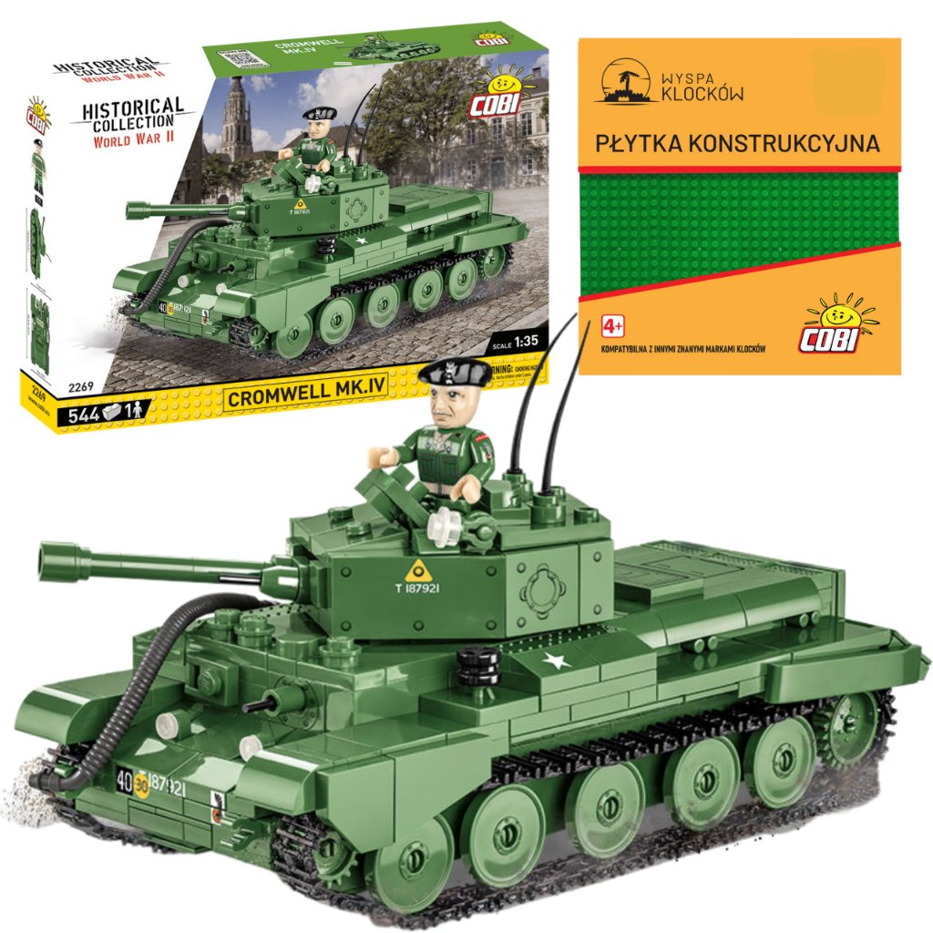 Cobi 2269 Czołg Wojskowy Cromwell Mk.iv Ww2 544 El