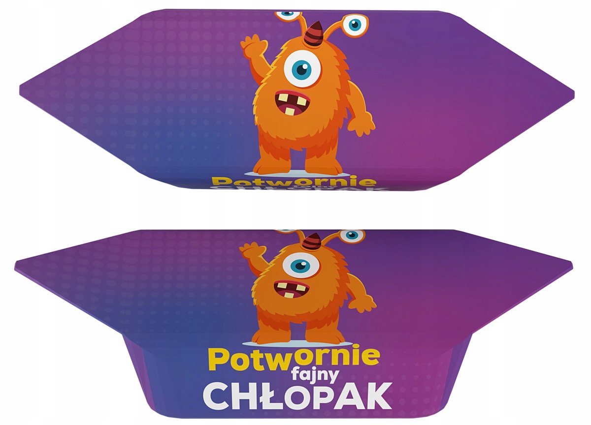 Krówki na Dzień Chłopaka ''Potwornie Fajny Chłopak'' wz3 1kg