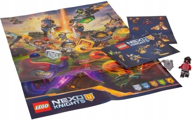 LEGO Nexo Knights Figurka z akcesoriami 5004388 UNIKATOWY ZESTAW SASZETKA