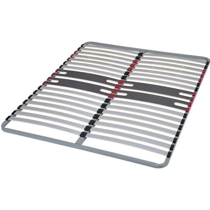 Podstawa łóżka SEDAC OPTIZONES 160 x 200 - Rama z listew - 5 stref komfortu