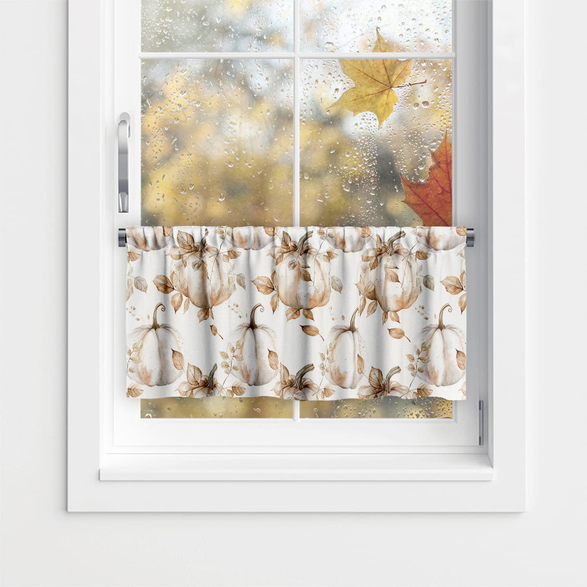 Zazdrostka AUTUMN wzór AT40 | karmelowe dynie 45 x 120 cm