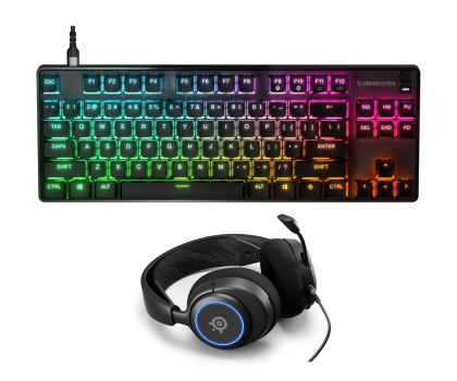 SteelSeries Apex 9 TKL + Arctis Nova 3 64847+61631