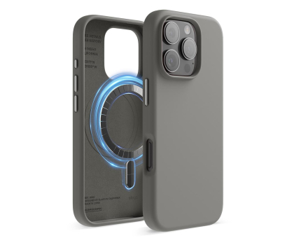 Elago Magnetic Silicone do iPhone 16 Pro Medium Gray