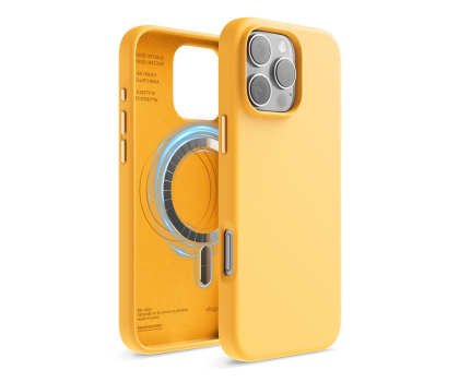 Elago Magnetic Silicone do iPhone 16 Pro Max Sunshine