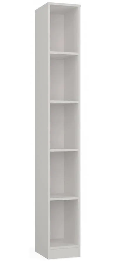 Biały wąski regał nowoczesny C2-R87