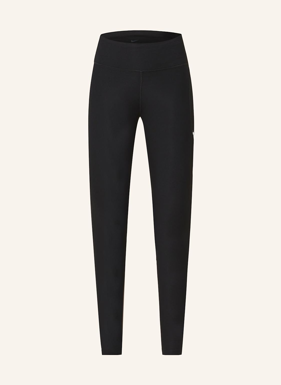 Nike Legginsy Do Biegania Dri-Fit Fast schwarz