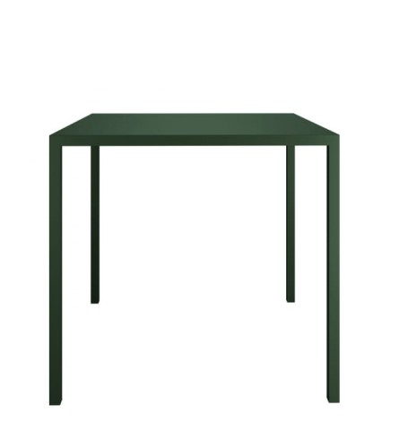 Stół QU 80x80 ciemny zielony - Colos