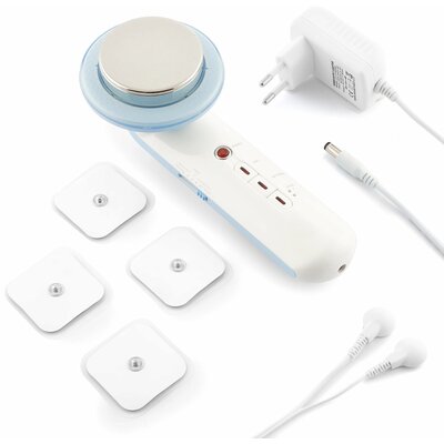 MasażernnovaGoods Ultradźwiękowy Antycellulitowy Masażer Kawitacyjny na Podczerwień z Elektrostymulacją 3 w 1 CellyMaxnnovaGoods