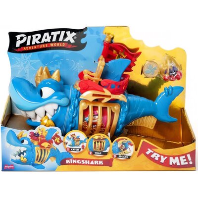 PIRATIX Seria Golden Treasure Rekin KING SHARK