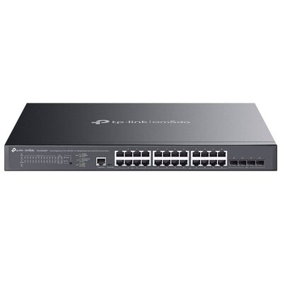 Switch TP-LINK Omada SG3428XMPP Gigabit Ethernet, 24 portów, Funkcja PoE, Zarządzalny SG3428XMPP