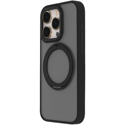 Etui TECTO SHIELD Secure Spinning Mag do Apple iPhone 15 Pro Czarny