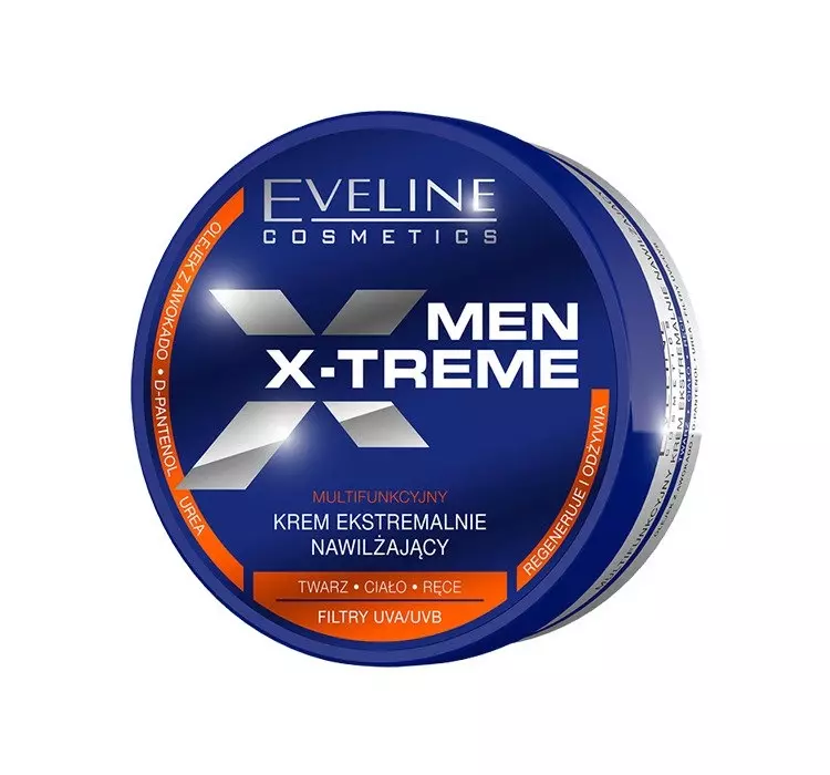 Eveline Men X-Treme Krem ekstremalnie nawilżajšcy dla mężczyzn 3w1 200 ml