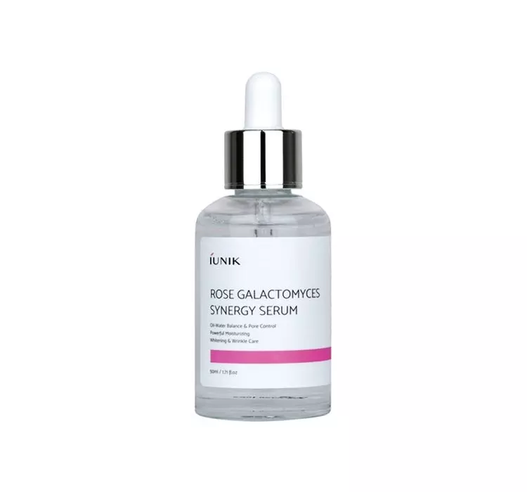 IUNIK ROSE GALACTOMYCES SYNERGY NAWILŻAJĄCO-UJĘDRNIAJĄCE SERUM DO TWARZY 50ML