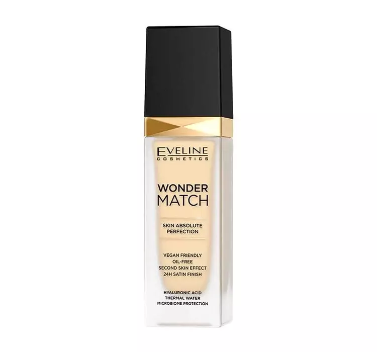 Eveline KOLOROWKA Wonder Match Podkład dopasowujący się do cery nr 001 Ivory 30ml