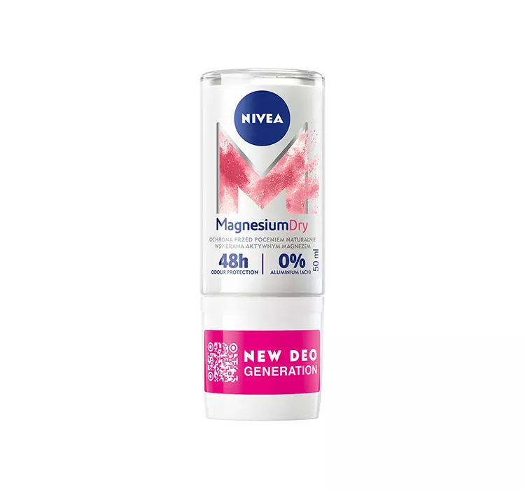 Nivea MAGNESIUM DRY Antyperspirant w kulce ORYGINAL, 50 ml 5900017078212