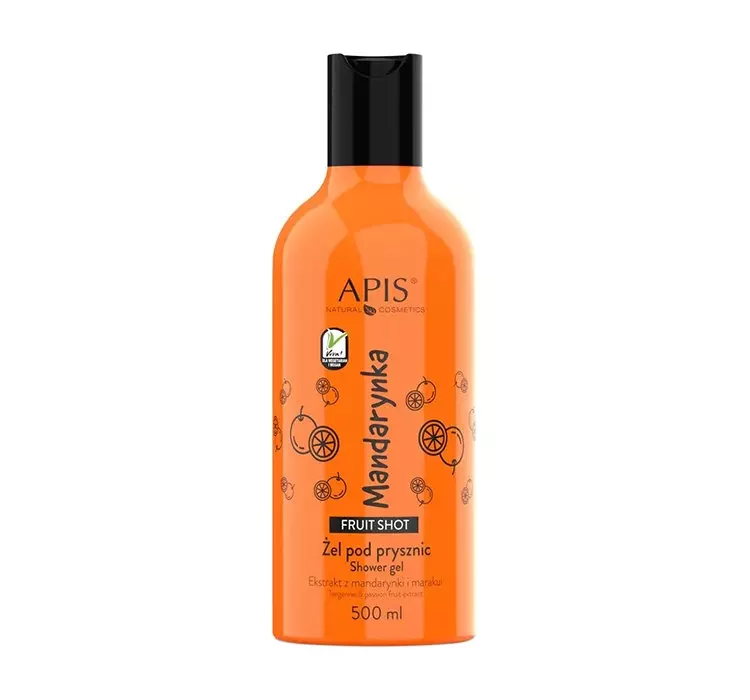 Apis Fruit Shot Mandarynkowy żel pod prysznic, 500ml
