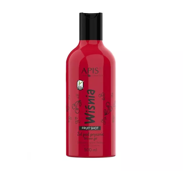 Apis Fruit Shot Wiśniowy żel pod prysznic, 500ml