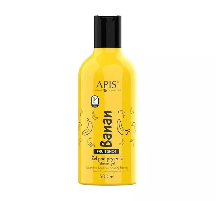Apis Fruit Shot Bananowy żel pod prysznic, 500ml