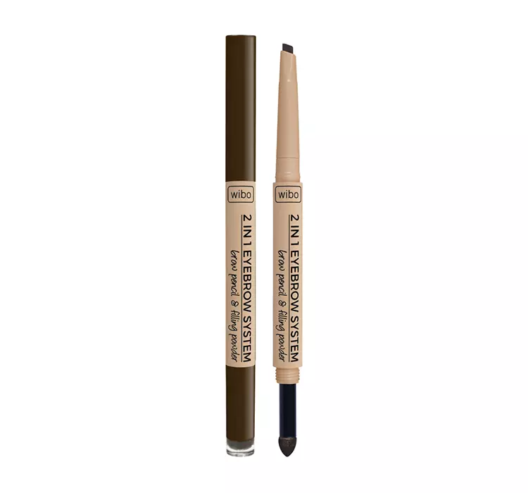 2in1 Eyebrow System kredka i gąbka do brwi 3