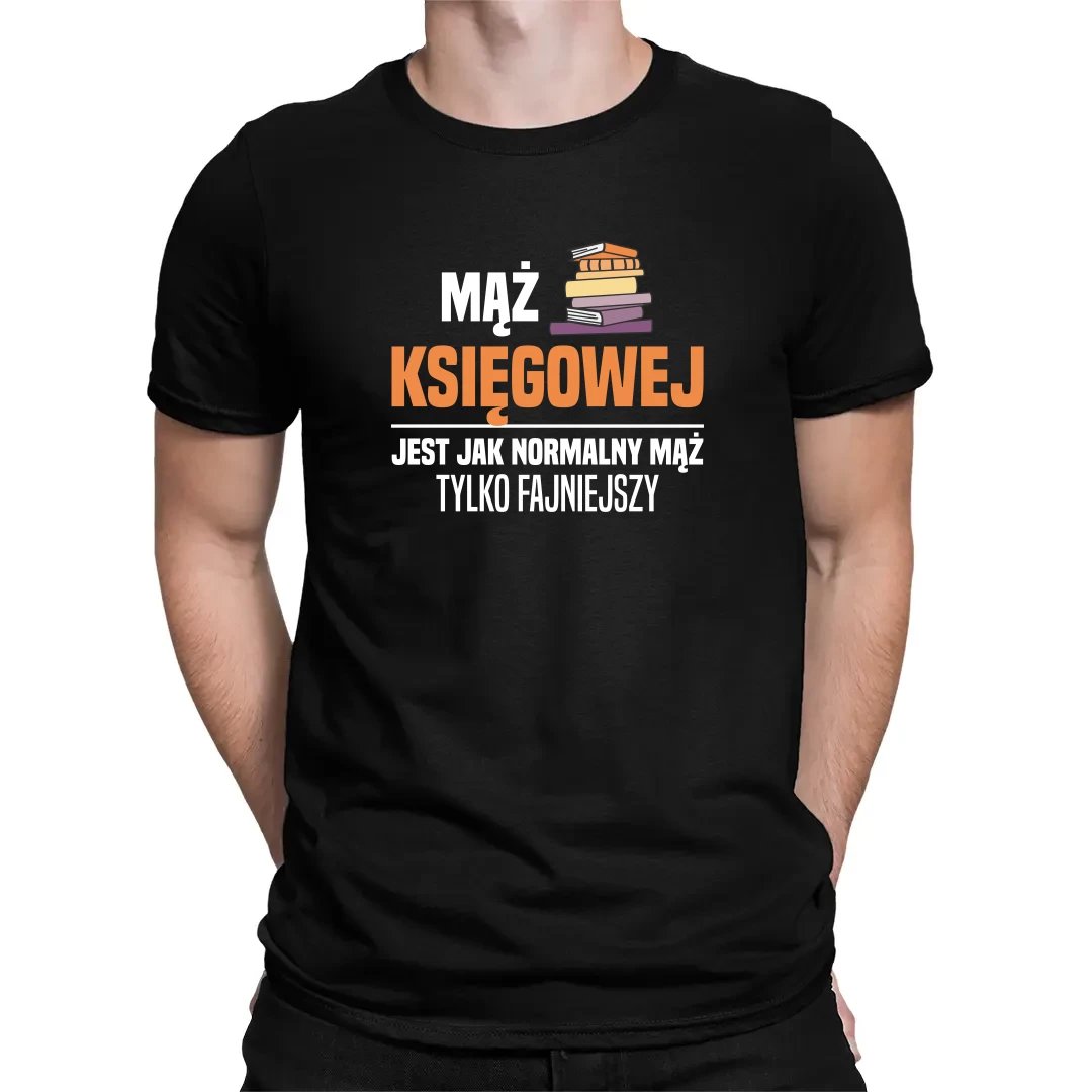 Mąż księgowej jest jak normalny mąż - męska koszulka na prezent dla męża