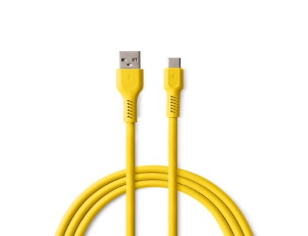 COLORUM kabel USB-A - USB-C 1,8m 3A CK60-AC-05 xYellow