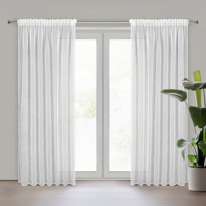 Firana kreszowana Elia 140x270 cm