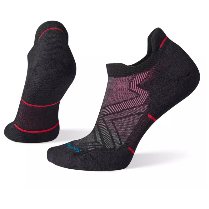 Damskie skarpety Smartwool Run Targeted Cushion Low Ankle Socks Rozmiar skarpet: 38-41 / Kolor: czarny