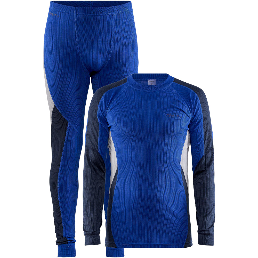 Zestaw dla mężczyzn Craft Set Core Dry Baselayer Rozmiar: XXL / Kolor: niebieski/czarny
