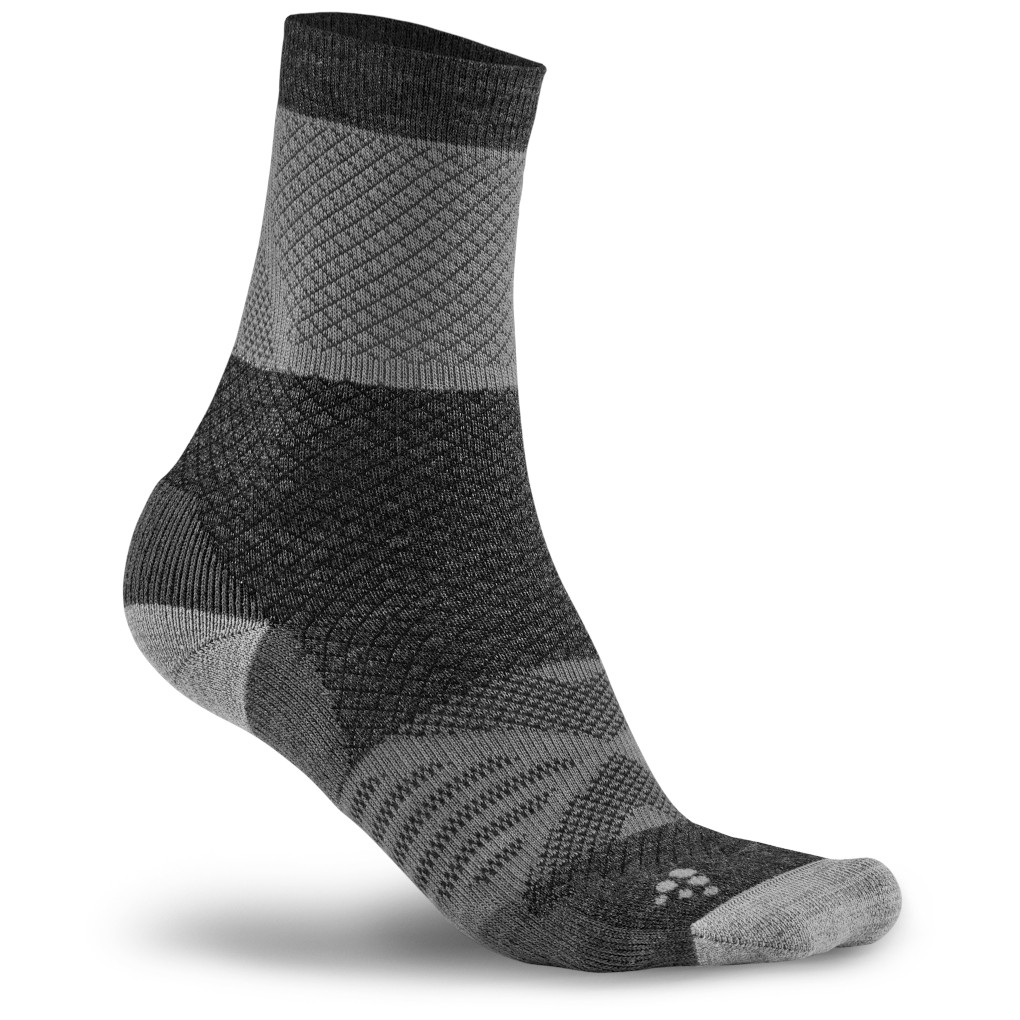 Skarpetki funkcyjne Craft XC Warm Rozmiar skarpet: 37-39 / Kolor: szary
