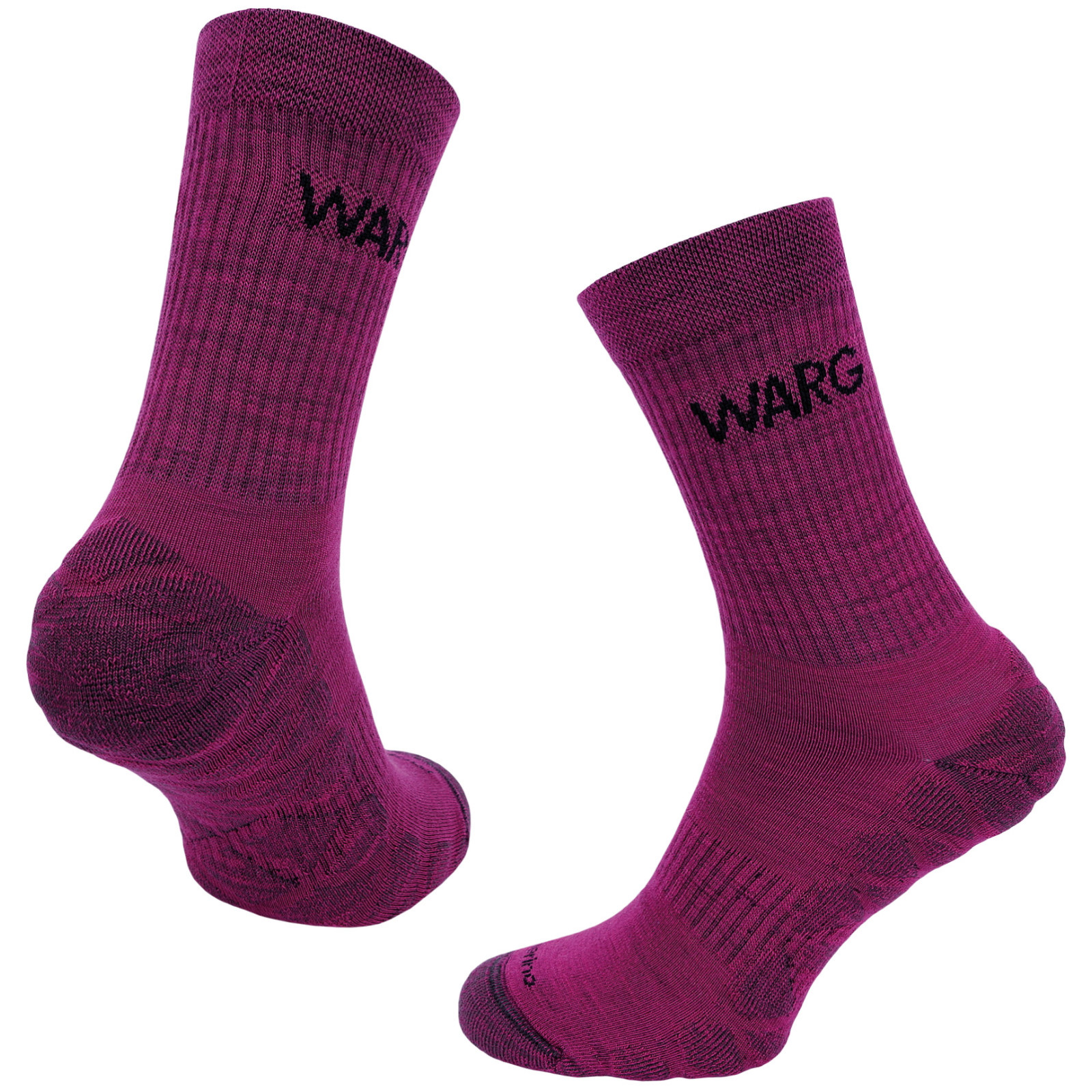 Skarpetki Warg Endurance Merino Rozmiar skarpet: 35-38 / Kolor: różowy/fioletowy