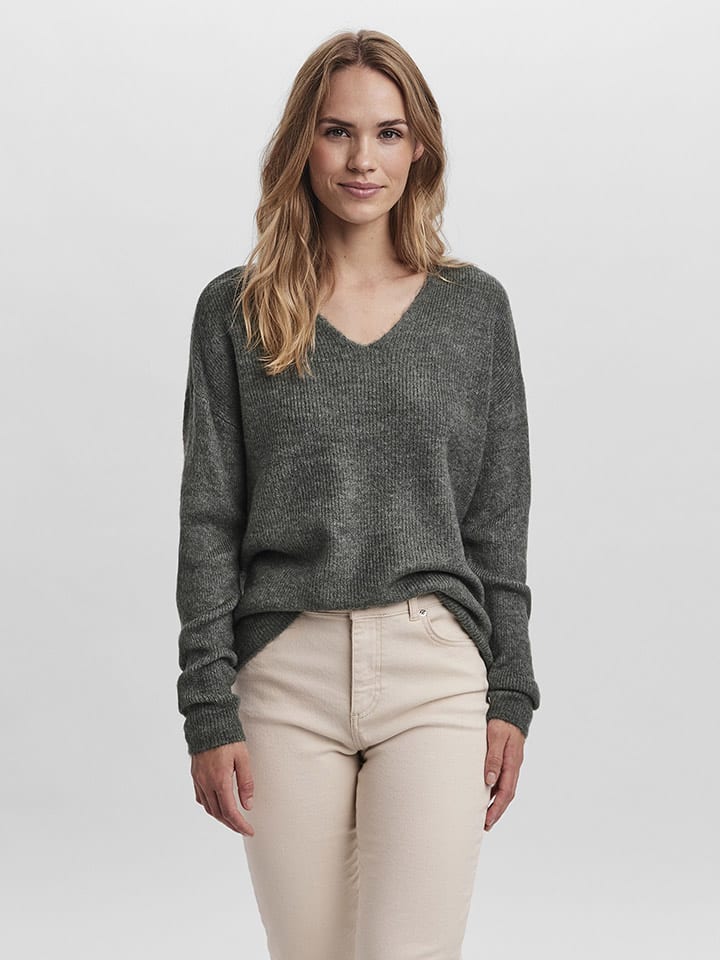 Vero Moda Sweter w kolorze khaki