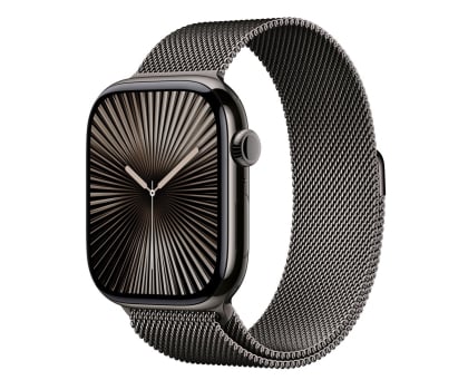 Apple Watch 10 GPS + Cellular 42mm łupkowy tytan bransoleta mediolańska Łupkowa