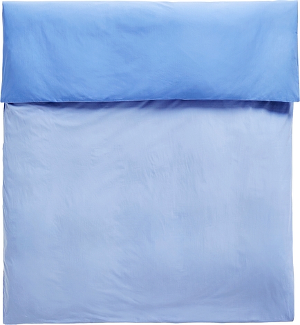 Poszewka na kołdrę Duo 140 x 220 cm niebieska